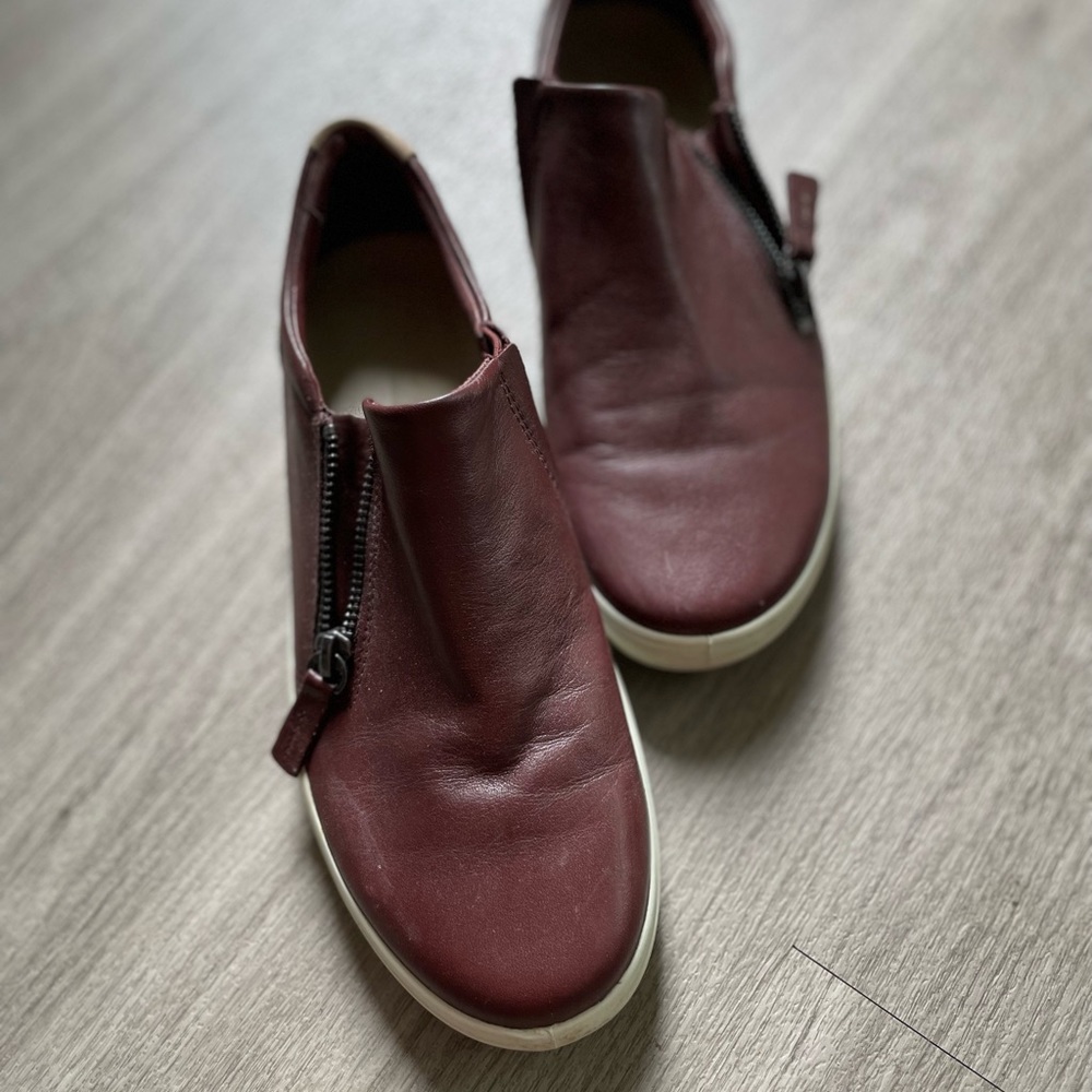 Ecco Gillian Side Zip Slipons - image 1